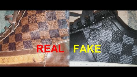 fake louis vuitton vs real shoes|authentic Louis Vuitton label.